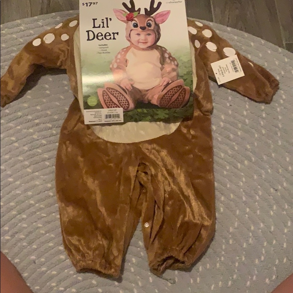 Infant deer costume
